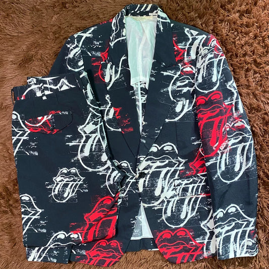 Comme des Garcons Rolling Stone Suit Set