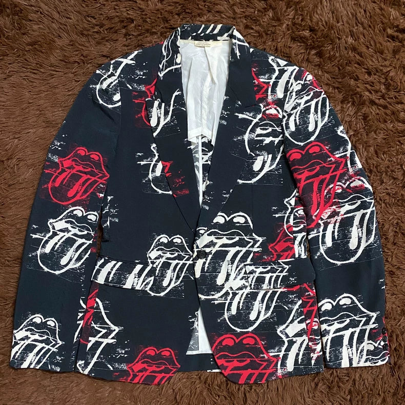 Comme des Garcons Rolling Stone Suit Set