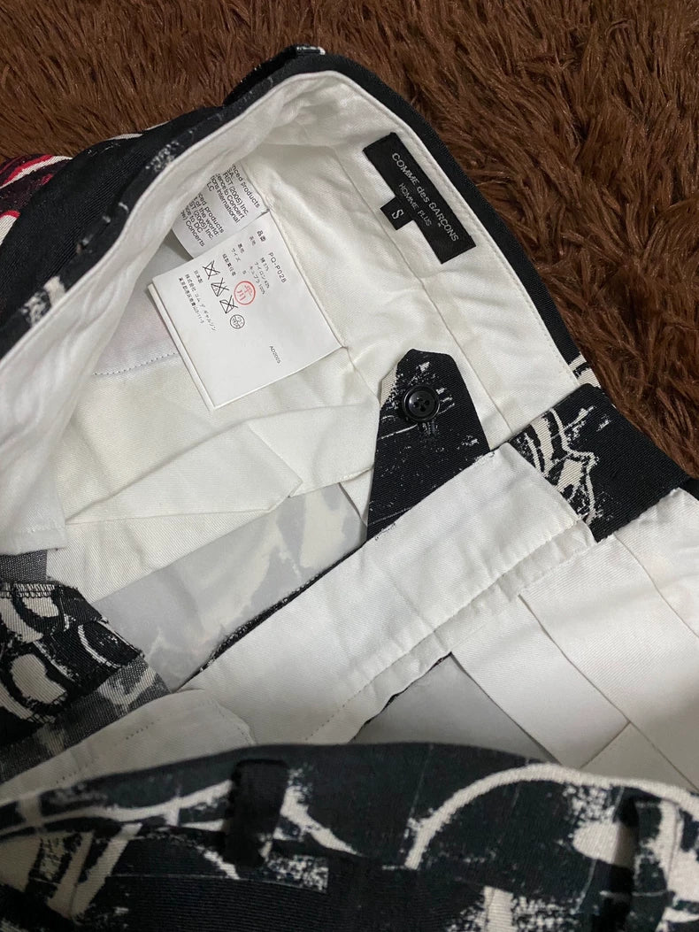 Comme des Garcons Rolling Stone Suit Set