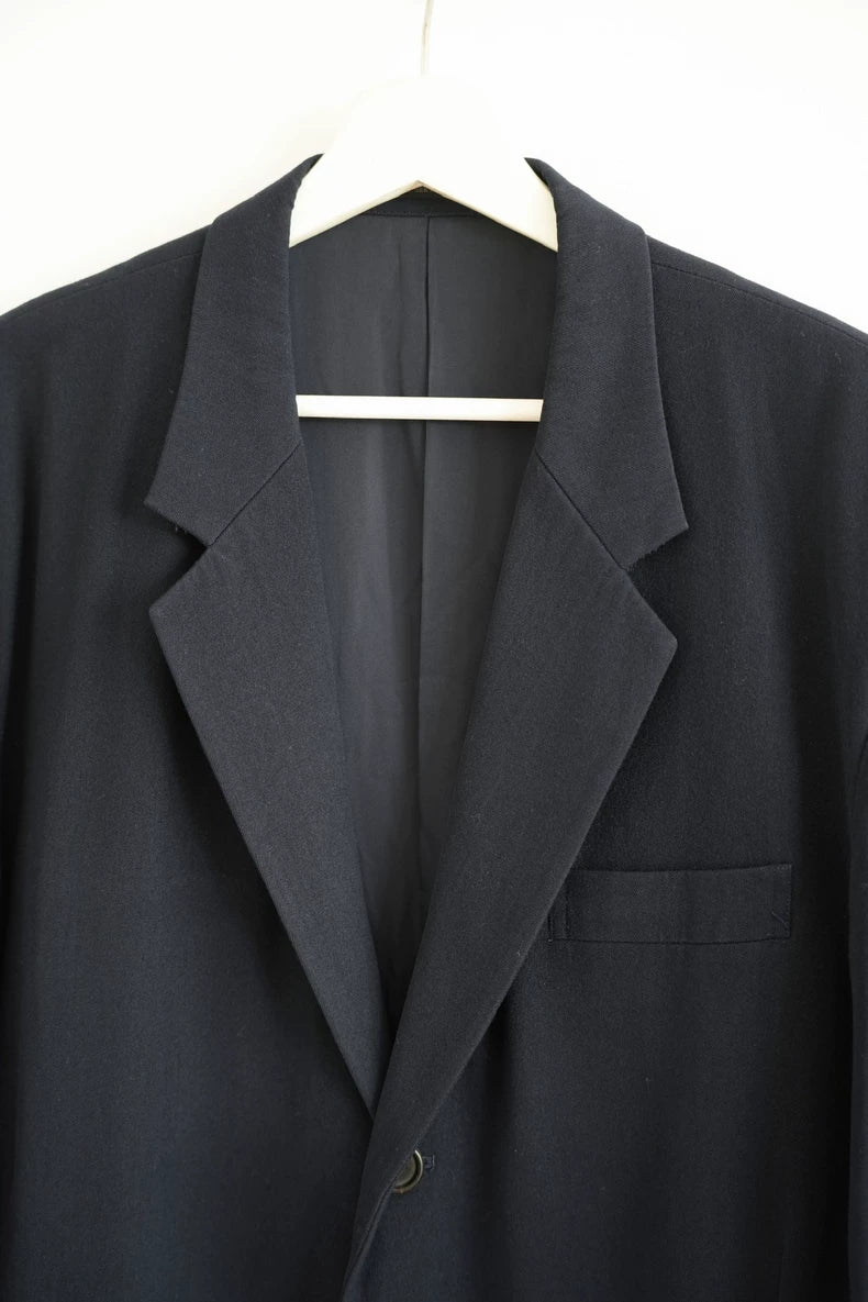 Yohji Yamamoto Long Pocket Blazer