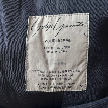 Yohji Yamamoto Long Pocket Blazer