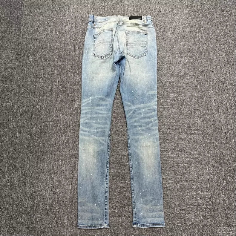 Amiri Patchwork Denim Pants for Men