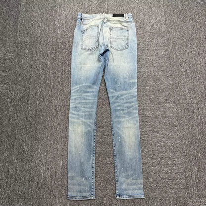 Amiri Patchwork Denim Pants for Men