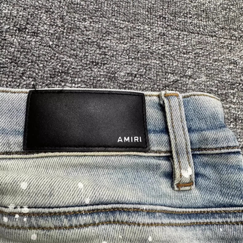 Amiri Patchwork Denim Pants for Men