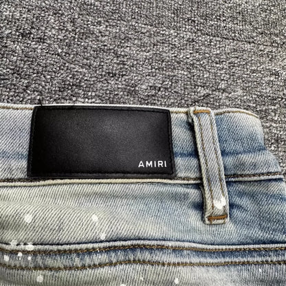 Amiri Patchwork Denim Pants for Men