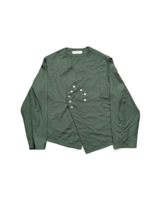 Namacheko Skaftbladen Green Button Jacket-zp