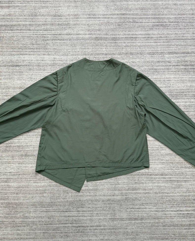 Namacheko Skaftbladen Green Button Jacket-zp