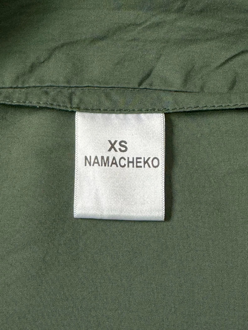 Namacheko Skaftbladen Green Button Jacket-zp