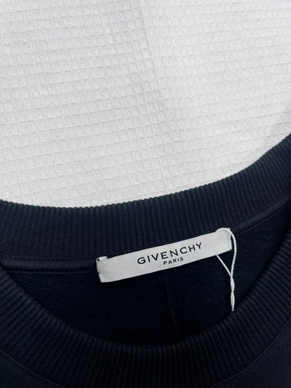 Givenchy Black Graphic Sweatshirt Size S