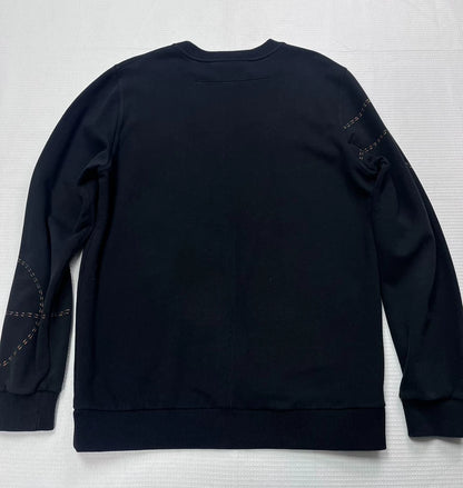 Givenchy Black Graphic Sweatshirt Size S