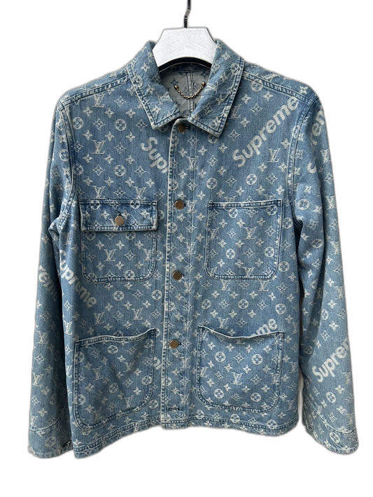 Supreme LV Four-Pocket Denim Jacket
