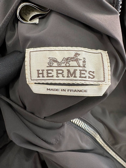 Hermes Green Plaid Reversible Men's Jacket