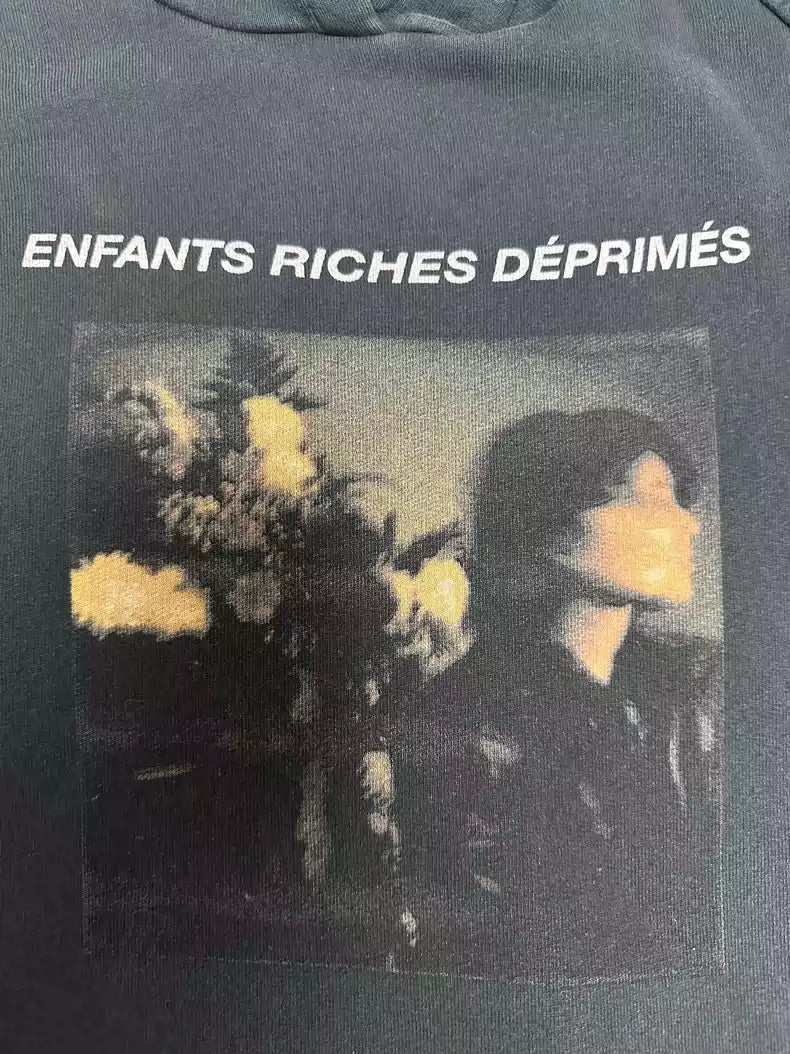 Enfants Riches Deprimes The yellow bouquet is like hoodie sweater.