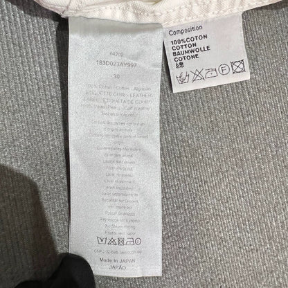 Dior Colorful Ink Splash Denim Pants