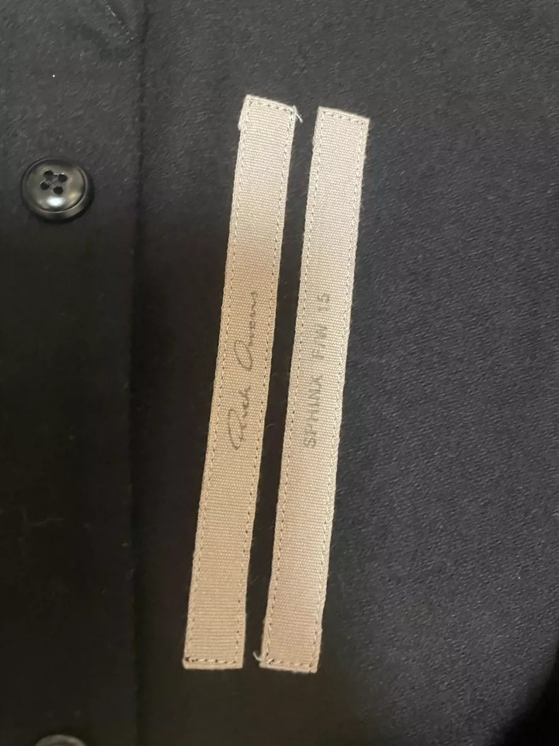 Rick Owens 15FW Wool Shirt