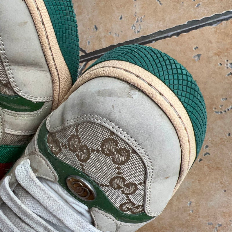 Gucci Screener Dirty Shoes for Stylish Men 0079