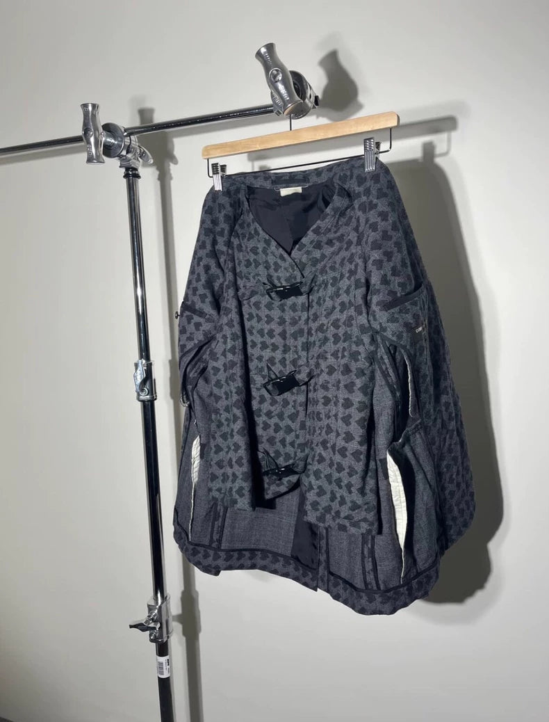 Comme des Garçons 2010 Polka Dot Wool Blazer