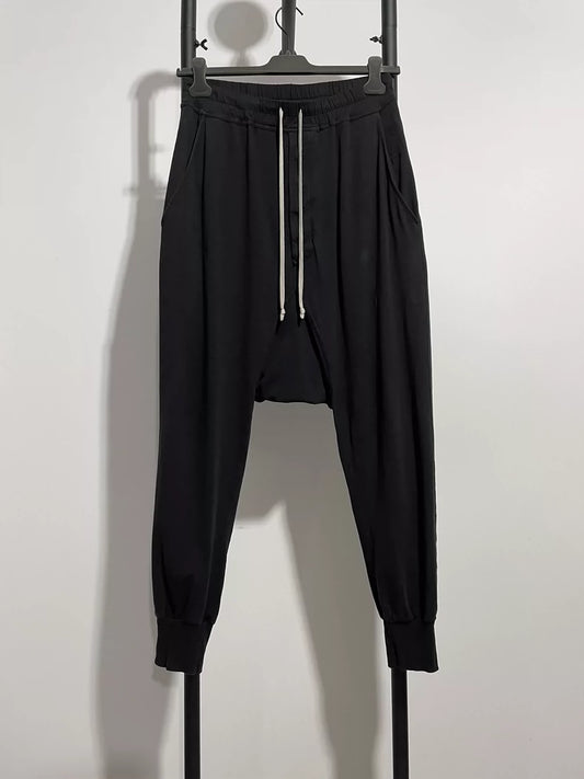Rick Owens Harem Pants in Black