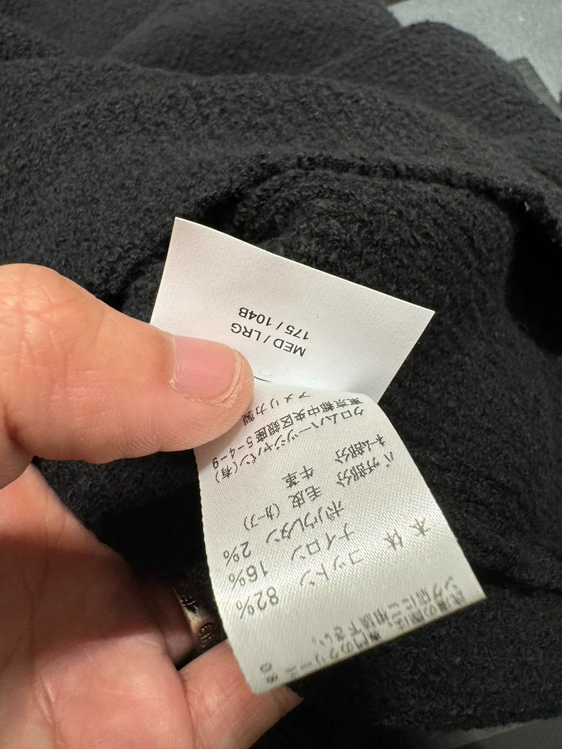 Chrome Hearts Black Horsehair Cross Sweater-yf