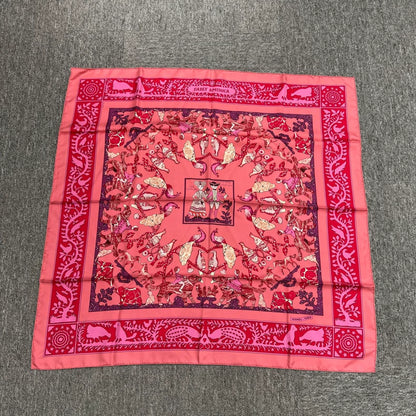 Hermes "Once Upon a Time" Silk Scarf-yf