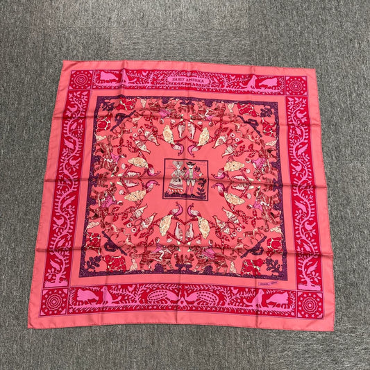 Hermes "Once Upon a Time" Silk Scarf-yf