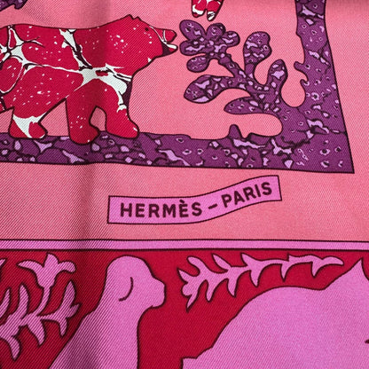 Hermes "Once Upon a Time" Silk Scarf-yf