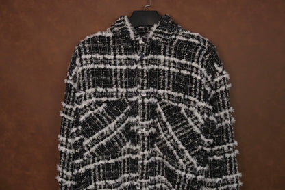 FaithConnexion Houndstooth Wool Jacket-yf