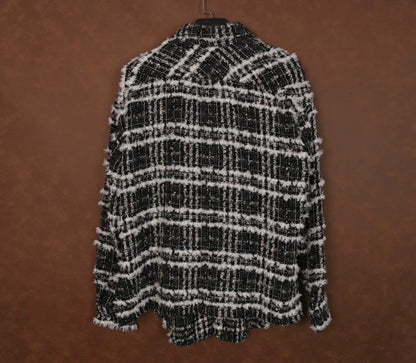 FaithConnexion Houndstooth Wool Jacket-yf