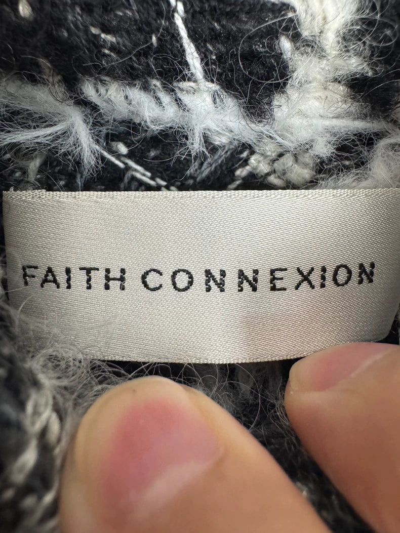 FaithConnexion Houndstooth Wool Jacket-yf