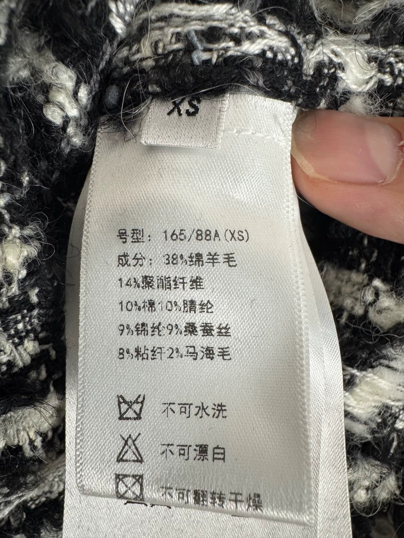 FaithConnexion Houndstooth Wool Jacket-yf