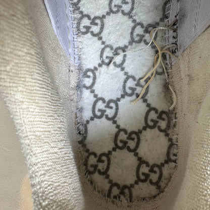 Gucci Screener Distressed Leather Low-Top Sneakers 0079