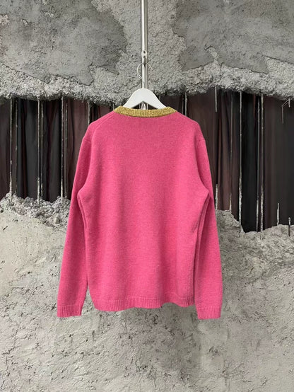 Gucci Cat Sweater in Pink Color