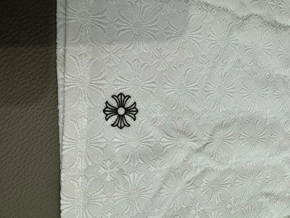 Chrome Hearts White Polo Tennis Shirt