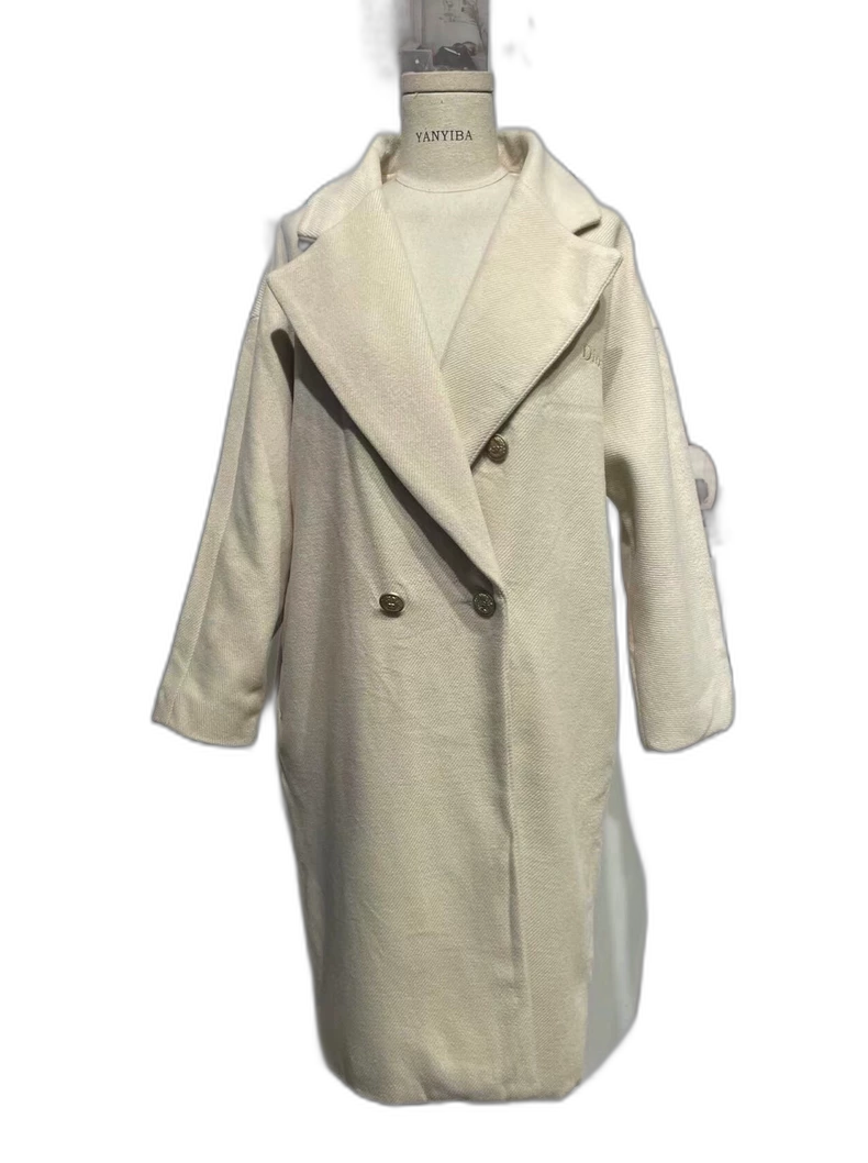 Vintage Dior Wool Double-Breasted Coat