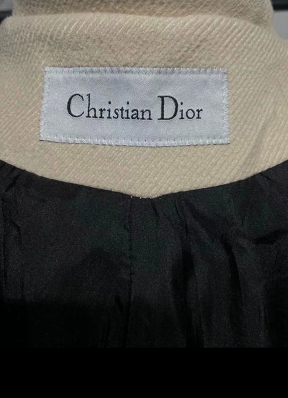 Vintage Dior Wool Double-Breasted Coat