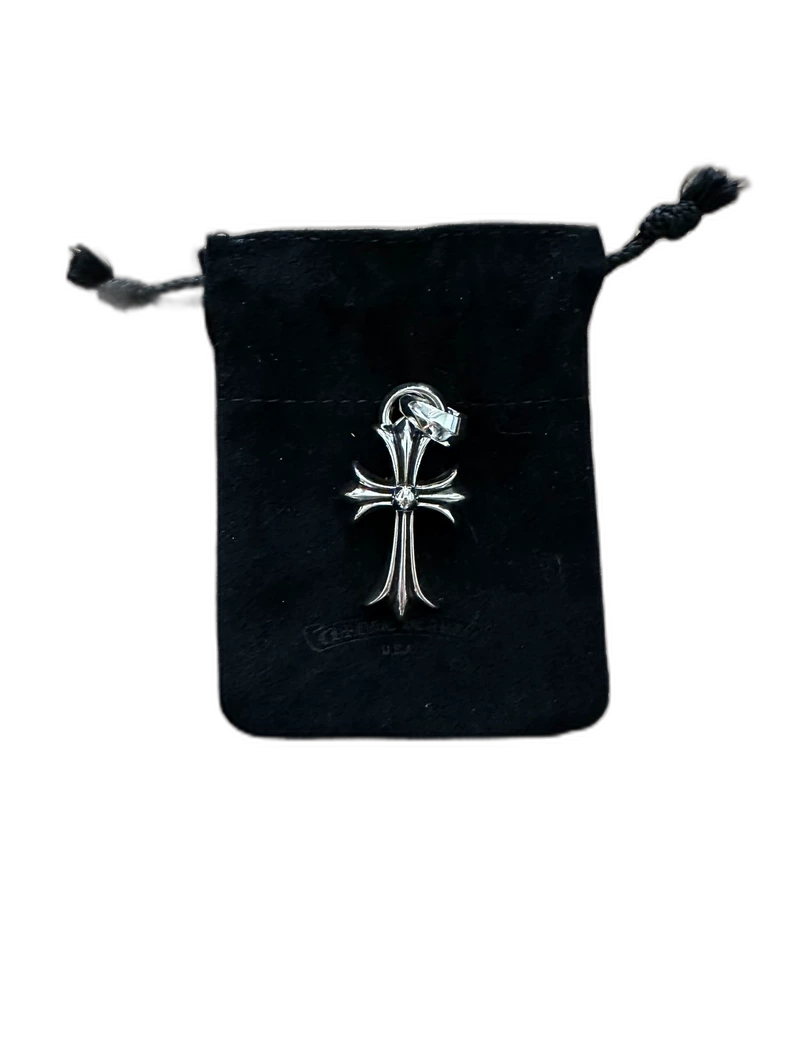 Chrome Hearts Water Drop Cross Pendant