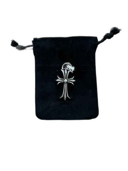 Chrome Hearts Water Drop Cross Pendant