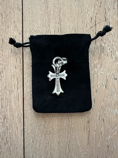 Chrome Hearts Water Drop Cross Pendant