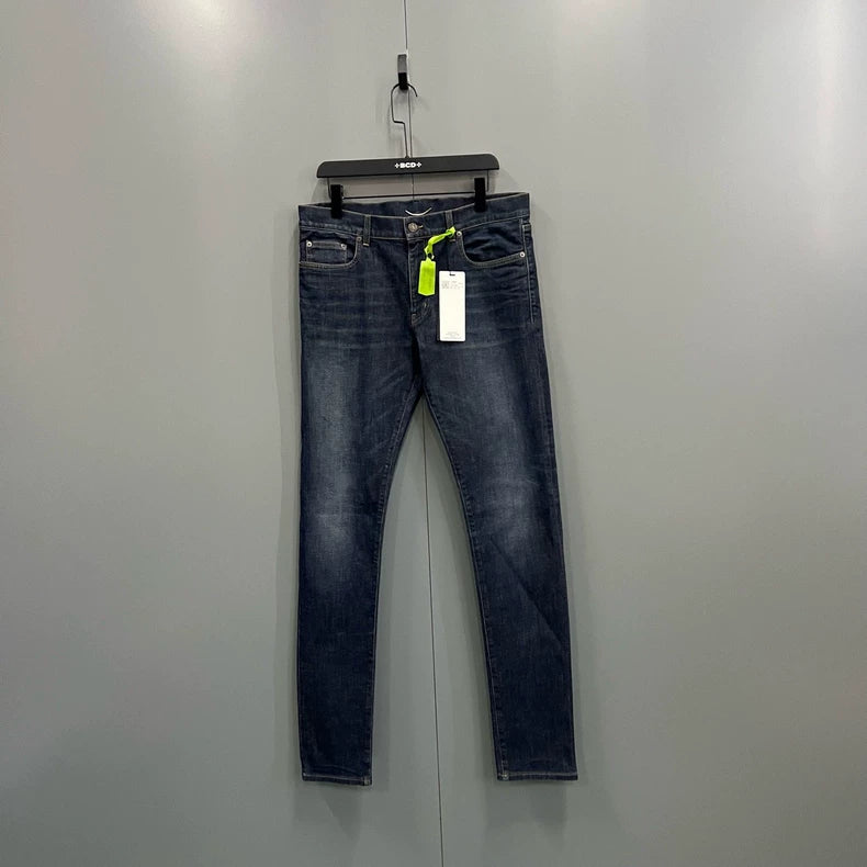 Saint Laurent Dark Blue Denim Pants