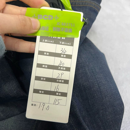 Saint Laurent Dark Blue Denim Pants