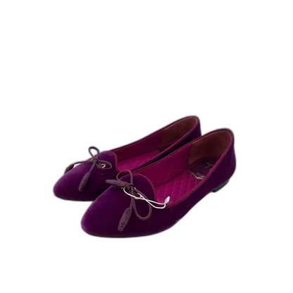 Tom Ford Purple Ballerina Flat Shoes