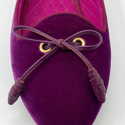 Tom Ford Purple Ballerina Flat Shoes