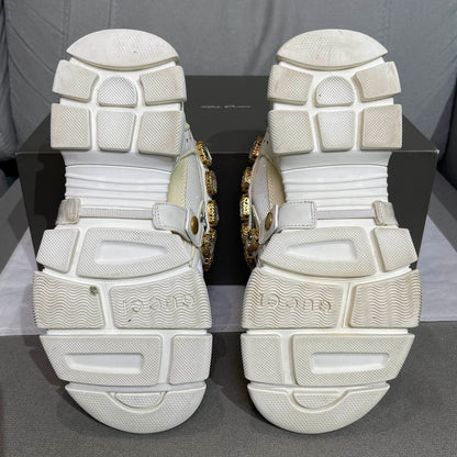 Gucci Flashtrek Strap Crystal Dad Shoes 0079