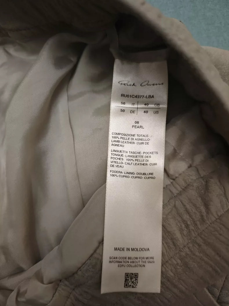 Rick Owens Bauhaus Cargo Pants for Men