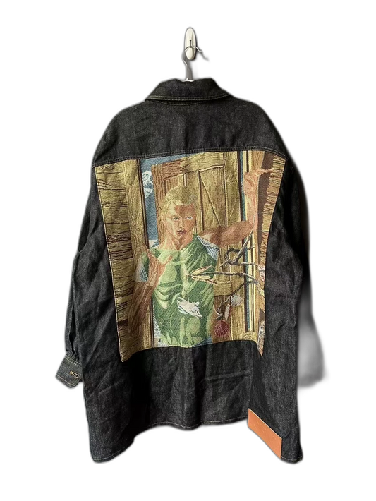 Loewe Embroidered Denim Jacket