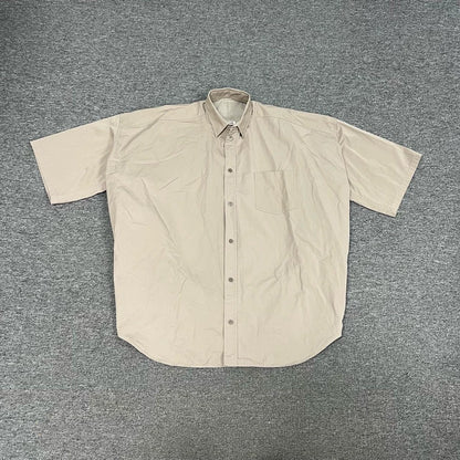 Balenciaga Logo Oversized Short Sleeve Shirt