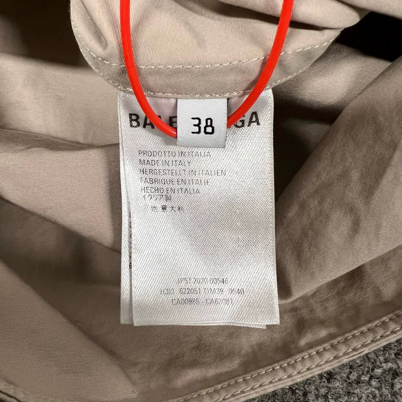 Balenciaga Logo Oversized Short Sleeve Shirt