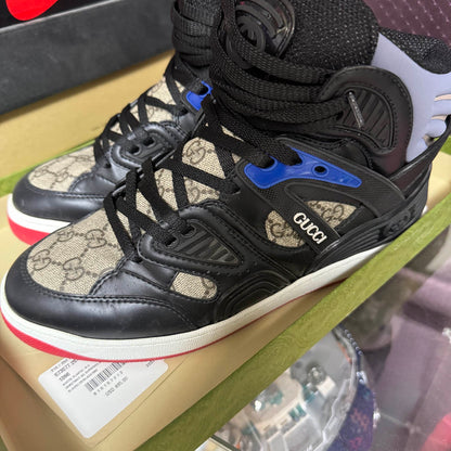 Gucci Black High-Top Basketball Sneakers 0079
