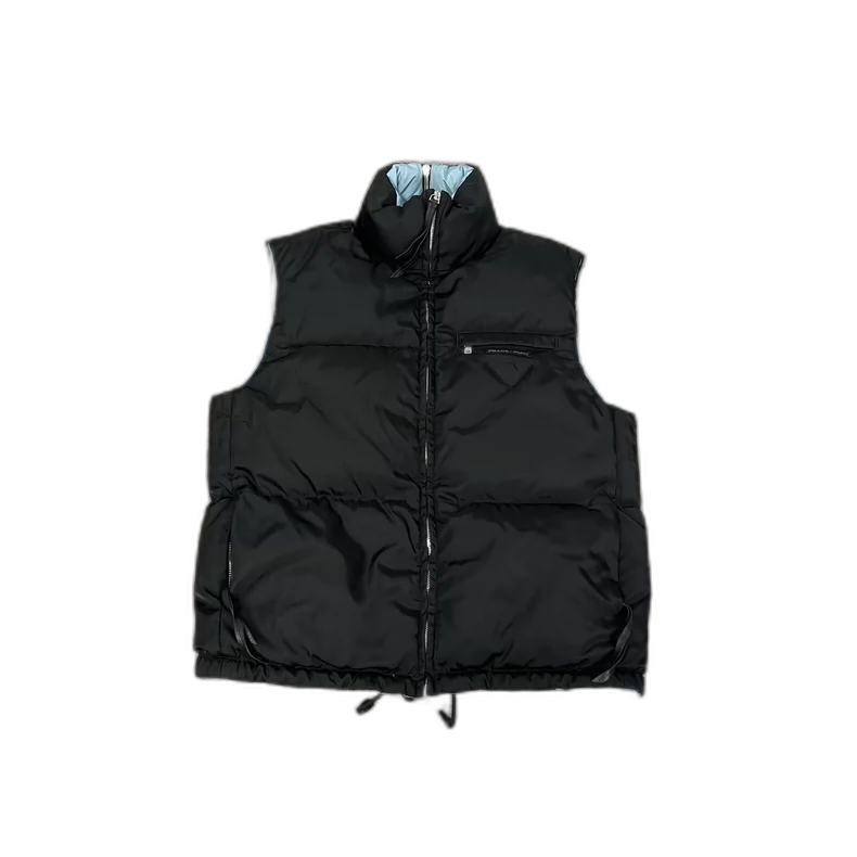 Prada Triangular Logo Padded Vest