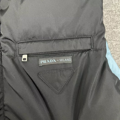 Prada Triangular Logo Padded Vest